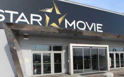 25.08.2017 Brand Abfallbehälter im Star Movie Entertainment-Center