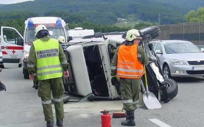 14.08.2013 Verkehrsunfall A1 Westautobahn