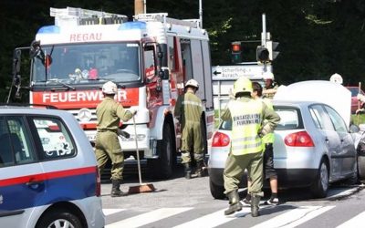 22.08.2010 Verkehrsunfall Himmelreichkreuzung