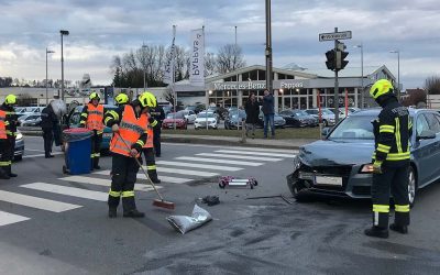 31.12.2019 Verkehrsunfall Himmelreichkreuzung