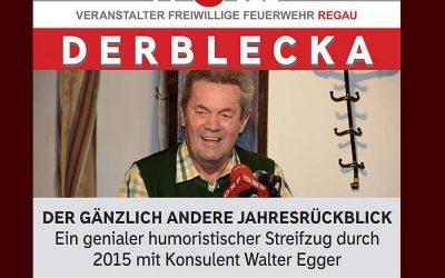 Walter Egger kommt mit „Derblecka“ nach Regau