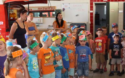 Kinderferienprogramm im Feuerwehrhaus