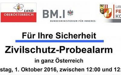 01.10.2016 Sirenenprobe