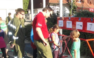 30.08.2013 Übernachten im Feuerwehrhaus