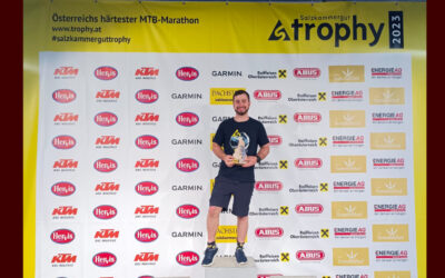 15.07.2023 Peter Steiner gewinnt bei der Mountainbike-Trophy die Feuerwehrwertung auf der Strecke D