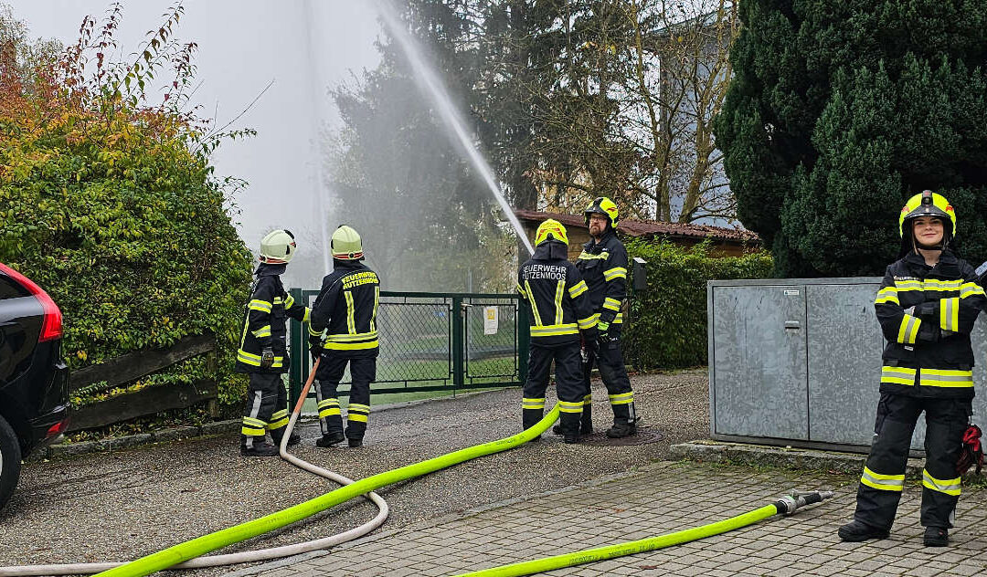 25.10.2024 „Brand im Gemeindeamt – Kinder vermisst“  war die Übungsannahme