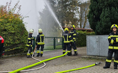 25.10.2024 „Brand im Gemeindeamt – Kinder vermisst“  war die Übungsannahme