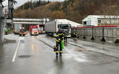 26.11.2024 Dieselspur im Betriebsgelände