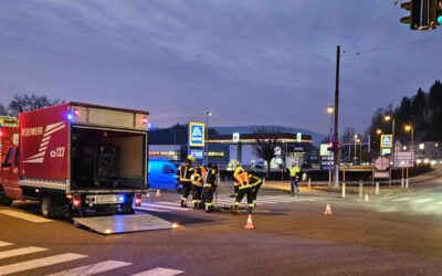 14.01.2025 Aufräumarbeiten nach Verkehrsunfall