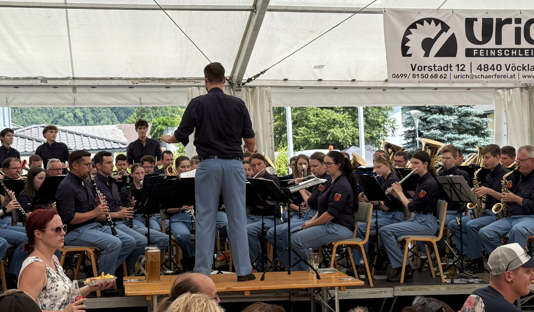 29.06.2025 Blasmusik-Frühschoppen beim Regauer Kirtag