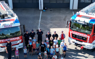 08.08.2025 Ferienspaß bei den Freiwilligen Feuerwehren der Marktgemeinde Regau
