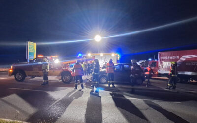 30.10.2025 Aufräumarbeiten nach Verkehrsunfall