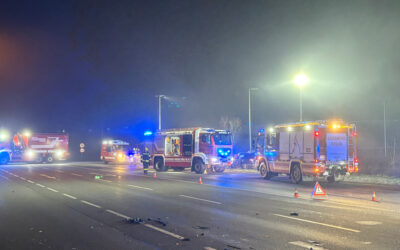 10.12.2025 Verkehrsunfall mit Personenrettung