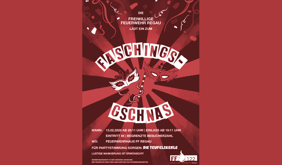 Nur noch wenige Tage bis zum Gschnas am 13.2.2026