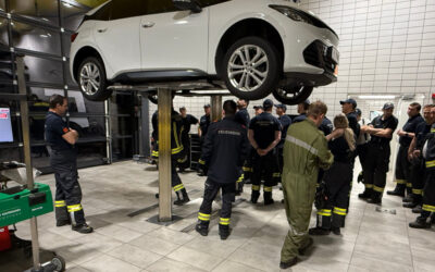 30.03.2026 Übung: E Autos im Feuerwehreinsatz