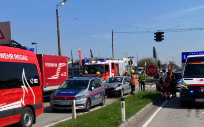 18.04.2026 Aufräumarbeiten nach einem Verkehrsunfall